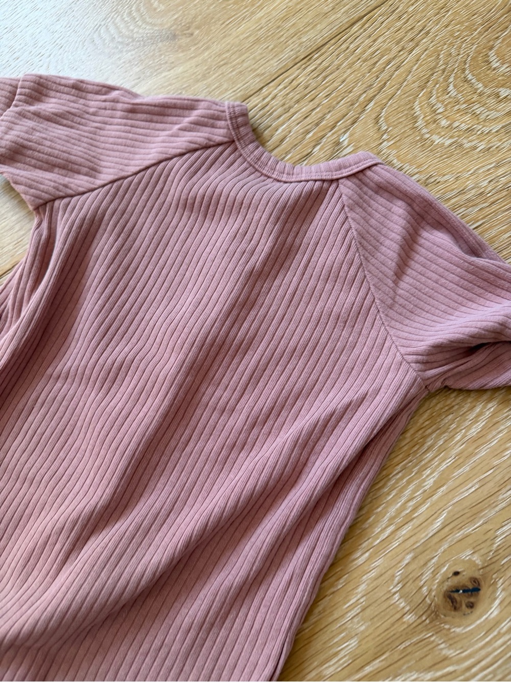 Mebie Baby Ribbed Button Onesie - Picture 6 of 6